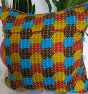 Kuba Cloth Pillowcase from The Congo #2