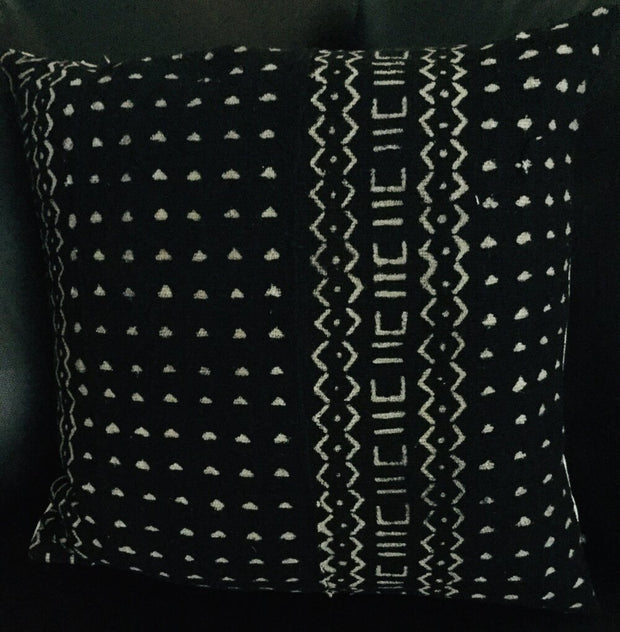 Traditional Mudcloth Pillowcase #1