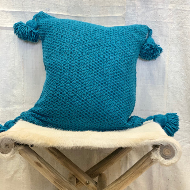 Turquoise Moroccan Pillow