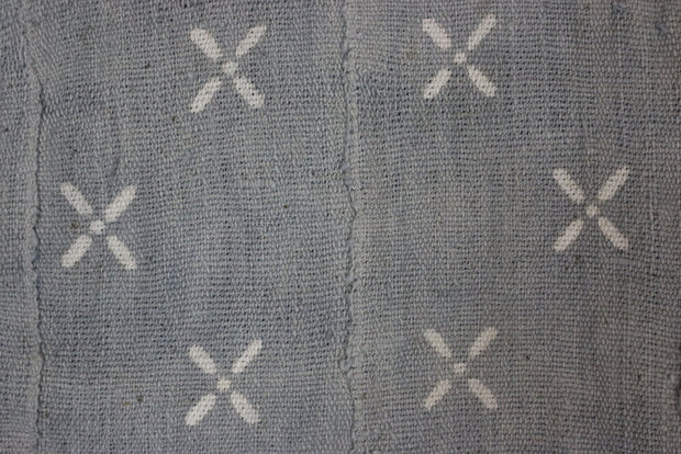 X's on Grey Mudcloth