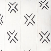 Crosses on Large White Pillowcase