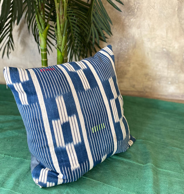 Blue and White Baoule Pillowcase