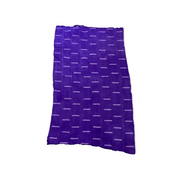 PURPLE MUD CLOTH WITH DASHES
