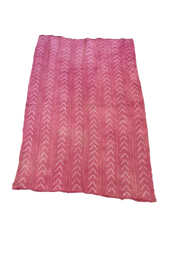 Light Pink Mud Cloth With Chevrons