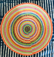 Multi-Colored Rings Senegalese Basket