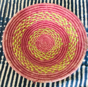 Pink and Green Senegalese Basket